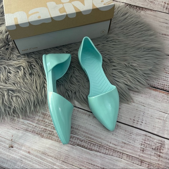 Native Audrey gloss hydrangea blue size 8 EUR 38